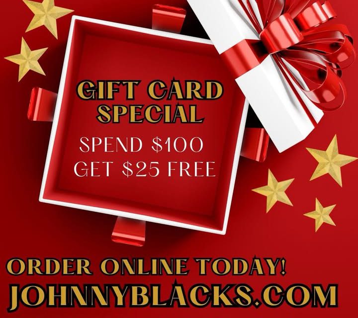GET YOUR STOCKING STUFFERS TODAY AT JOHNNYBLACKS.COM 🎄🤶🌲🧑‍🎄
