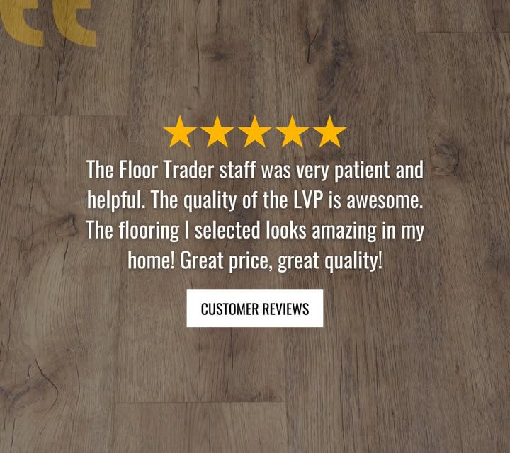 Great quality, great convenience, and great cost—that’s the Northern Wholesale Flooring & Floor Trader Outlet way!