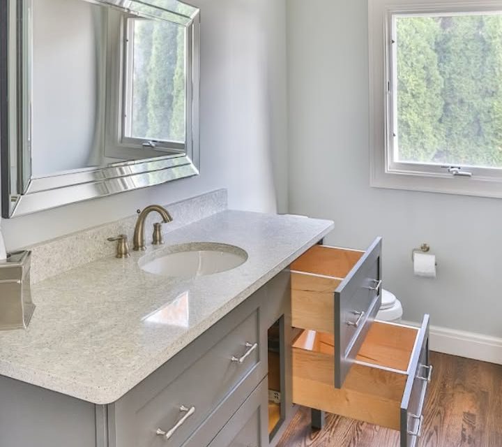 New cabinets and countertops can instantly transform a space!