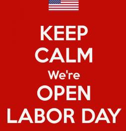 We hope you all have a safe and wonderful Labor Day Weekend!