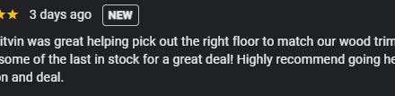 Struggling to find a highly recommended flooring store?